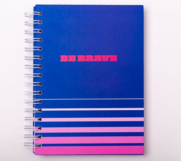 CADERNO MAGNOLIA A5 PINK BE BRAVE