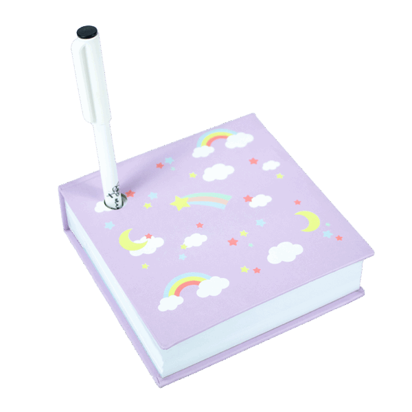 BLOCO CANETA MAGNOLIA ELLA NUVEM