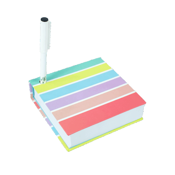 BLOCO CANETA MAGNOLIA ELLA LISTRAS