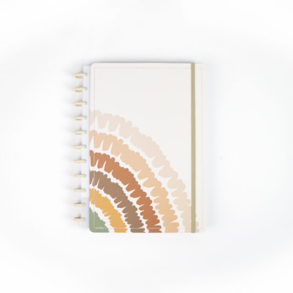 CADERNO DE DISCO MAGNOLIA BOHO ARCO RISCADO