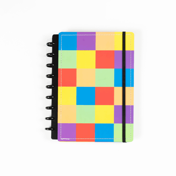 CADERNO DE DISCO MAGNOLIA ORIGEM MOSAICO