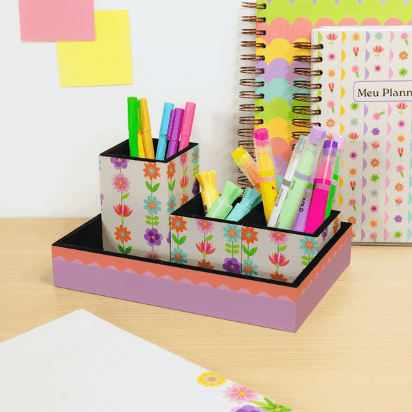 ORGANIZADOR DE MESA FINA IDEIA SEJA COMO FLOR