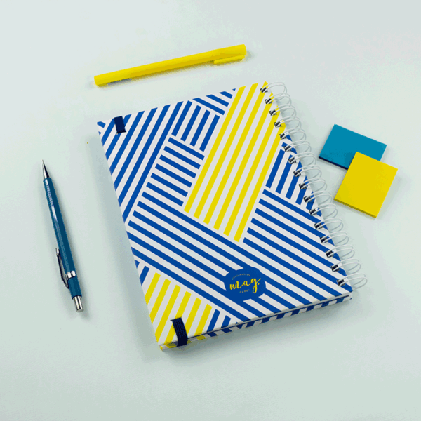 CADERNO MAGNOLIA A5 ORIGEM ENTRELAÇOS