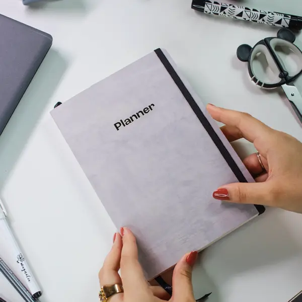 PLANNER SLIM PERM MAGNOLIA CONCRETO CIMENTO OFF