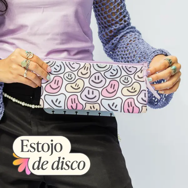 ESTOJO ENVELOPE DISCO MAGNOLIA CANDY HAPPY
