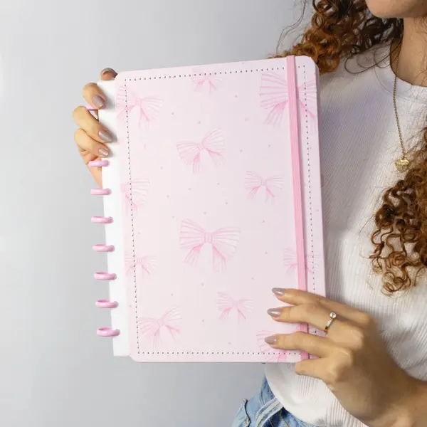 CADERNO DE DISCO MAGNOLIA SOFIA SCHAADT LACY DOTS