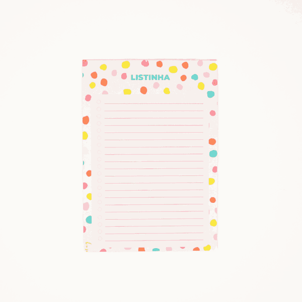BLOCO MAGNOLIA CHECKLIST LOVE