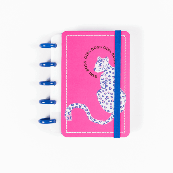 CADERNO DE DISCO MAGNOLIA PINK ONCA BOSS