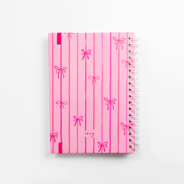 CADERNO MAGNOLIA COLEGIAL LOVE RIBBON