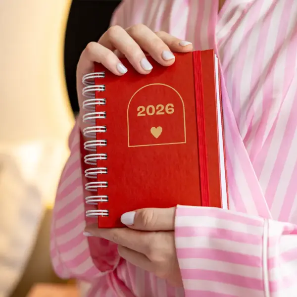 SMART AGENDA 2026 MAGNOLIA LOVE RED