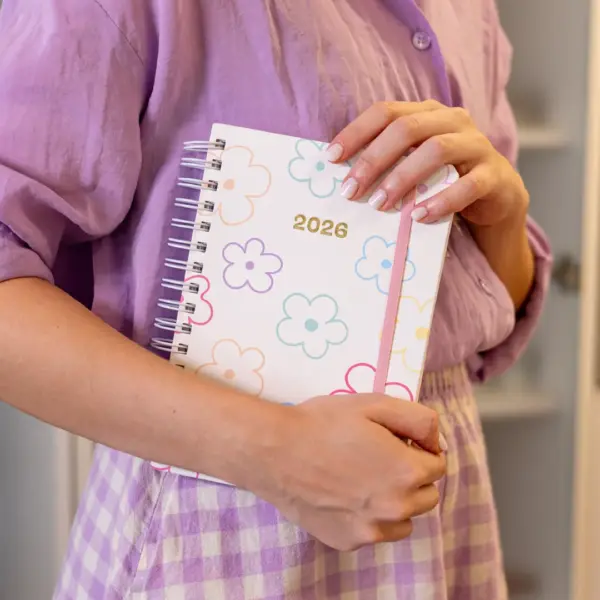 PLANNER DIARIO 2026 MAGNOLIA CANDY FLOWERS