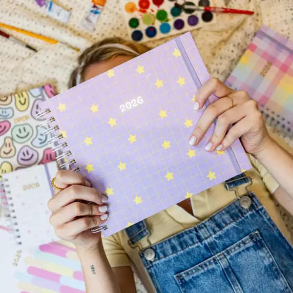 PLANNER LIFE 2026 MAGNOLIA CANDY GRID STARS