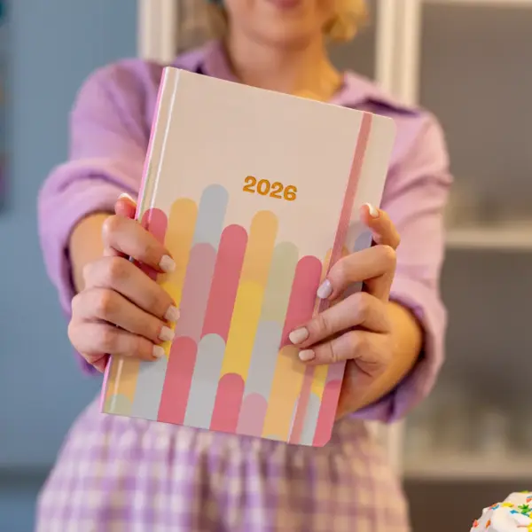 PLANNER SLIM 2026 MAGNOLIA CANDY LOLLIPOP