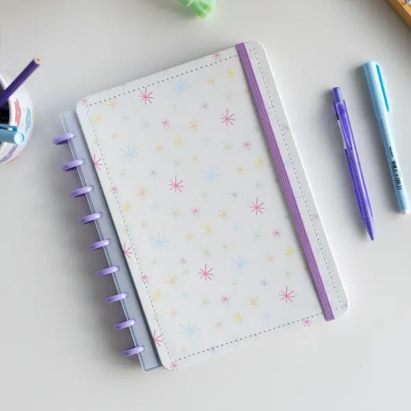 CADERNO DE DISCO MAGNOLIA CANDY SPARKLES